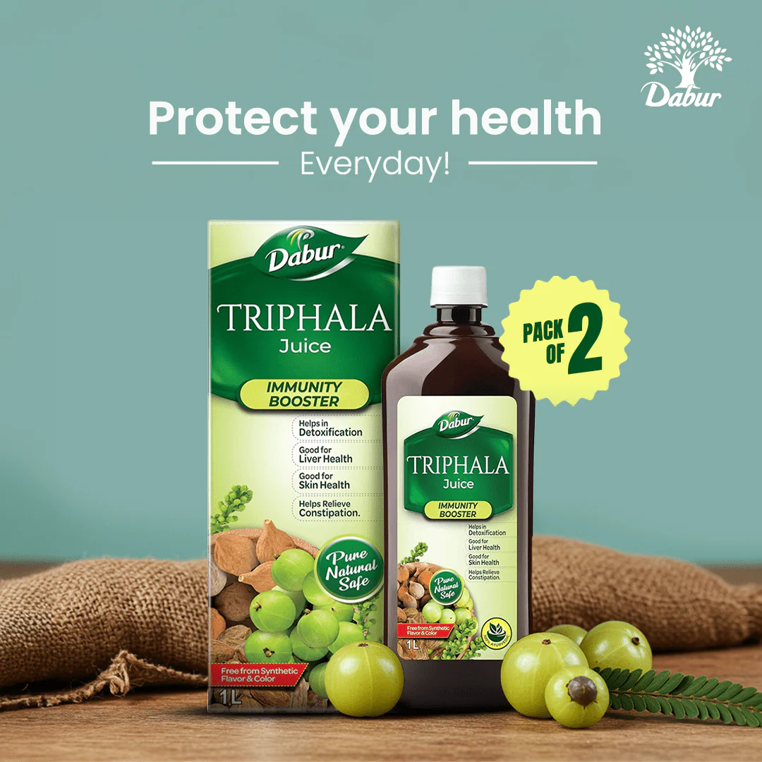 Dabur Triphala Juice - Digestive & Constipation Relief - Image 2