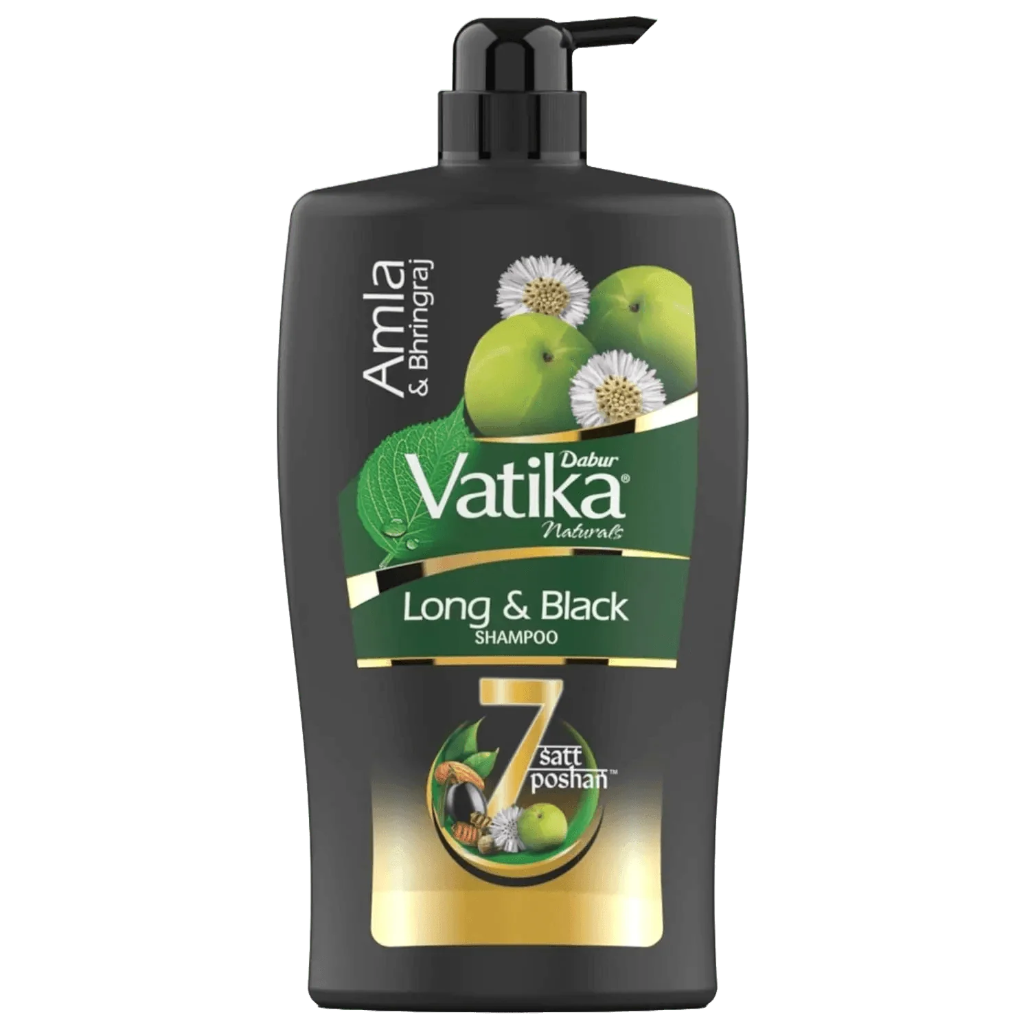 Dabur Vatika Naturals Long & Black Shampoo - Image 2