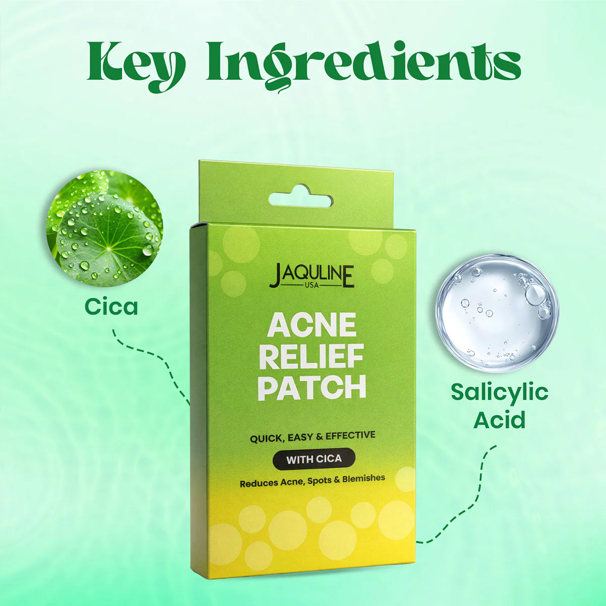 Jaquline USA Acne Relief Patch Cica - Image 3