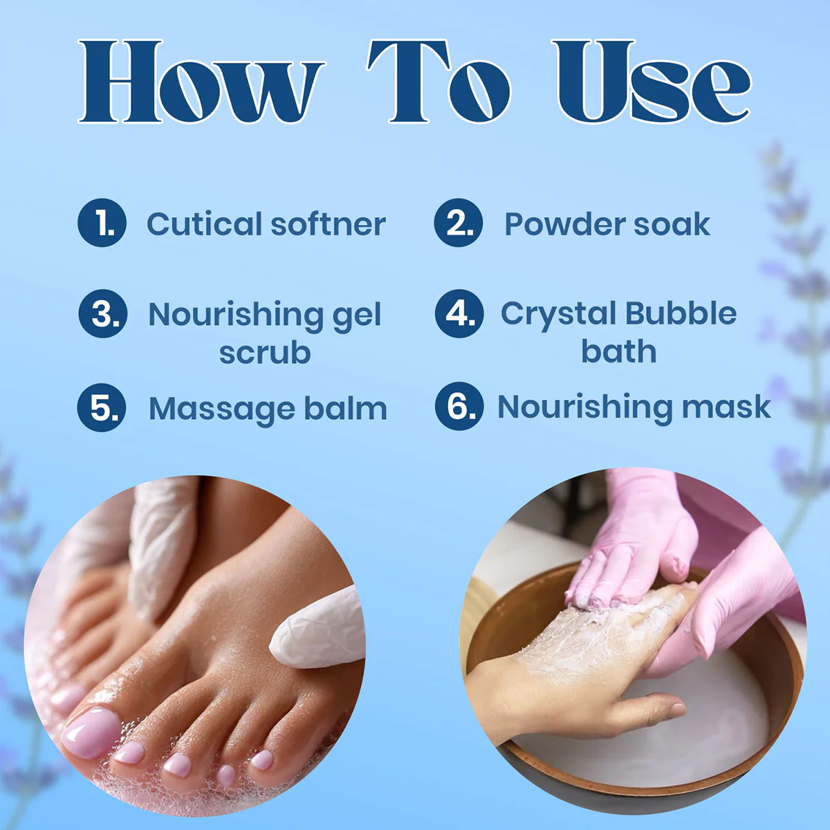 Jaquline USA Aqua Manicure & Pedicure Kit - Image 4