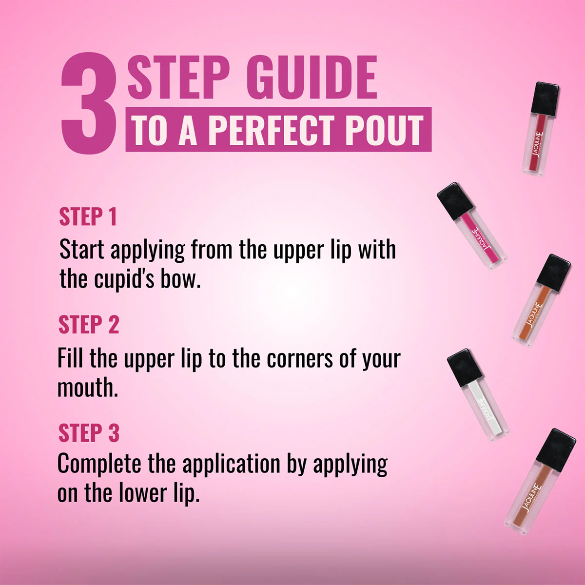 Jaquline USA Glossy Pout (Pack of 5) - Image 6